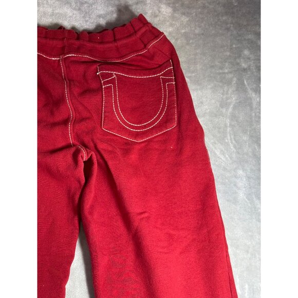 True Religion Red Jogger Pants  XL with a Relaxed Fit a comfortable and stylish - Picture 3 of 16